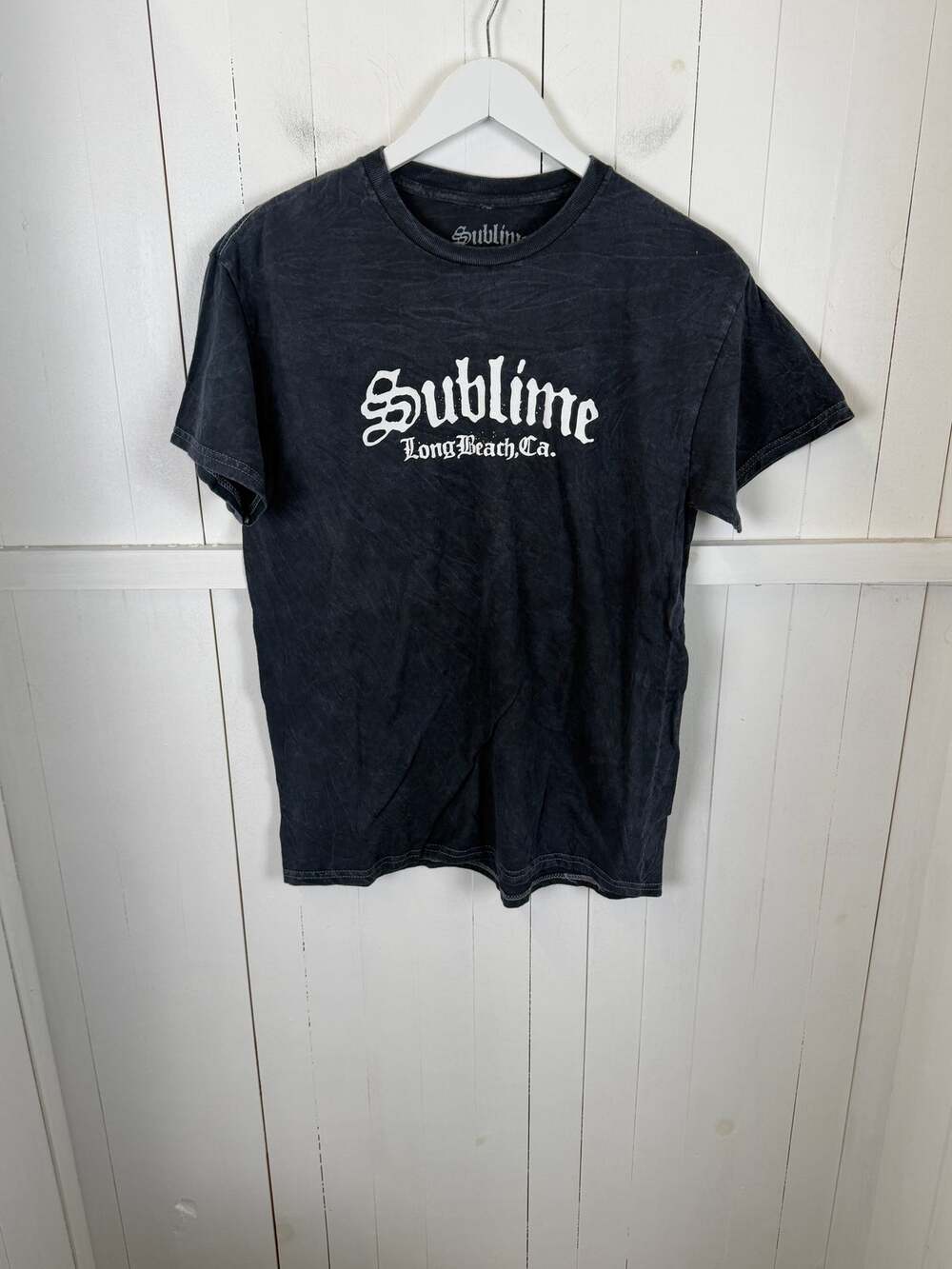 Sublime Blue T-Shirt Men's Size M 100% Cotton Pre-Owned